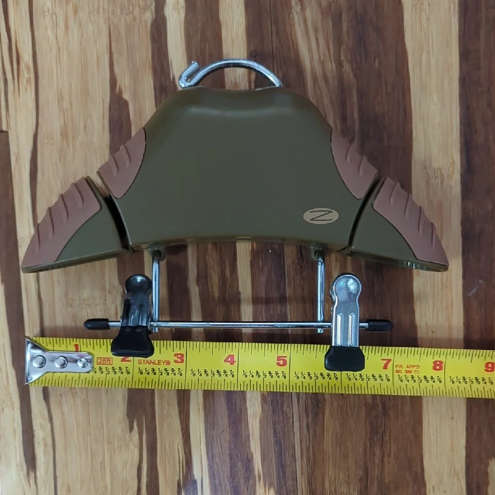 Collapsible Suit Hanger with Clips